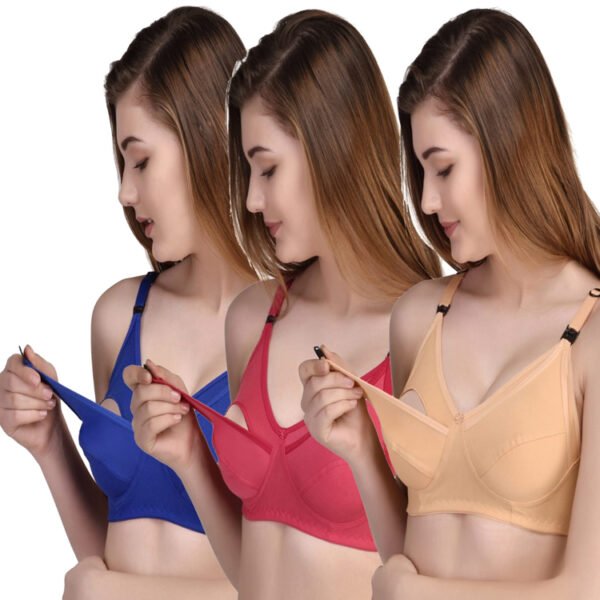 141.FEEDING BRA PACK OF 3 PIECES