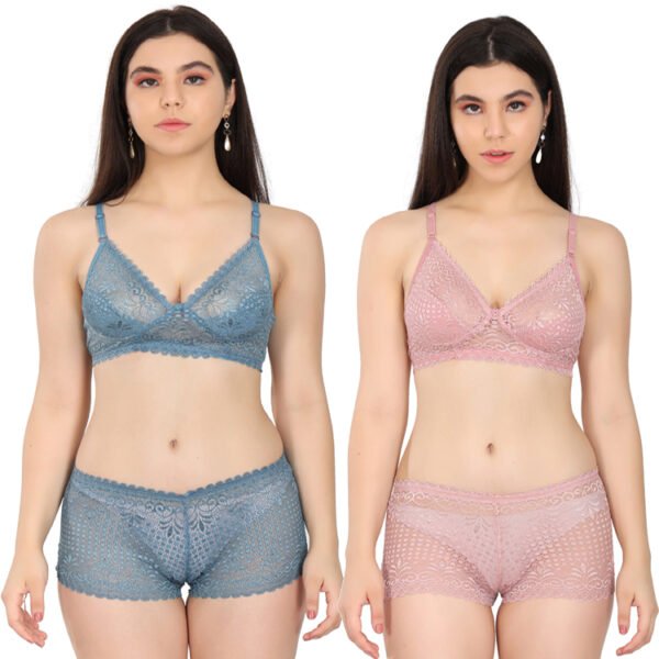FULL LYCRA LACE FASHION SET PACK OF 1,2 AND 3 PIECES.
