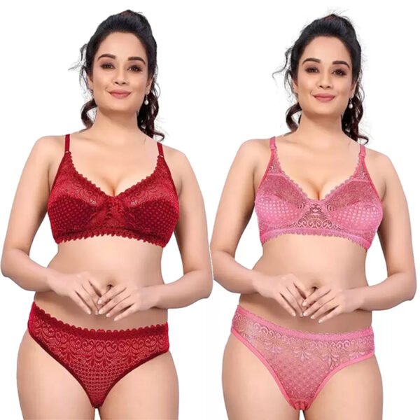 1798 FULL LYCRA LACE COCKTAIL SET PACK OF 1,2 AND 3 PIECES.