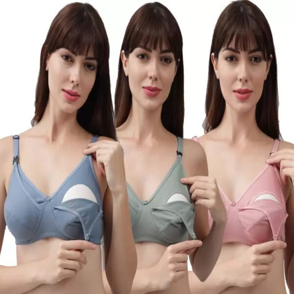 312.FEEDING BRA PACK OF 3 PIECES
